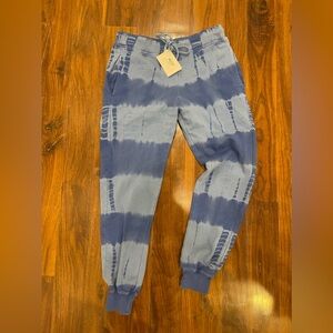 Tie Dye Roller Rabbot Sweatpants NWT